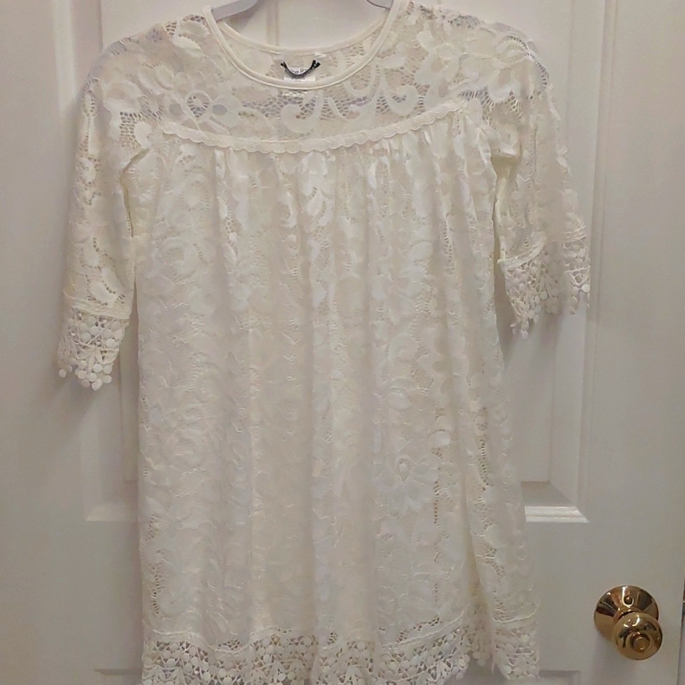 white girls dress